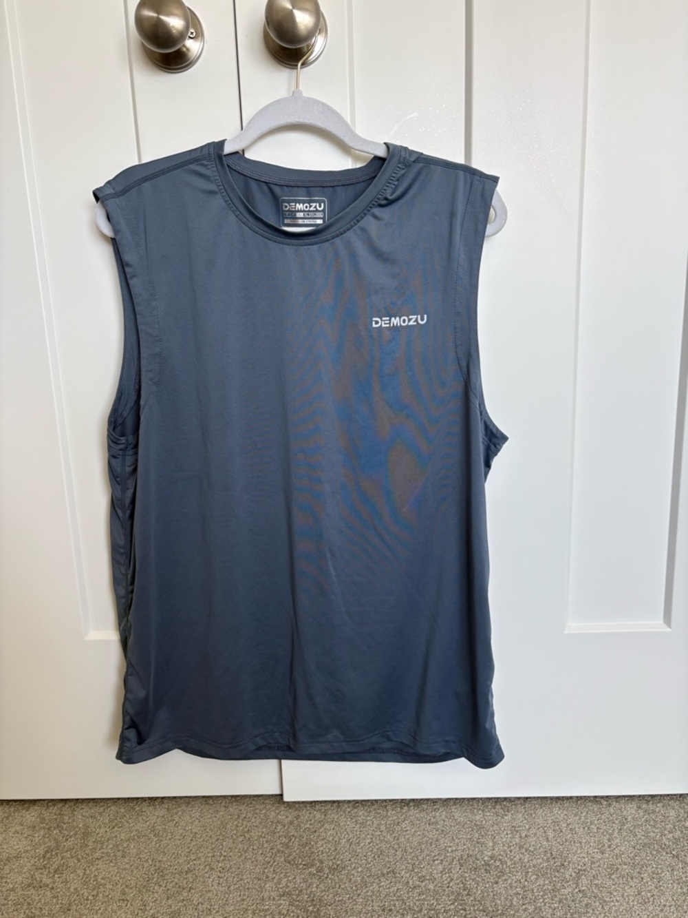 Men's Sleeveless Performance Tank Top - Slate Gray